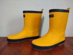 Pendleton Mid Boot Rain Boots Outdoor Yellow Unisex Kids Size 3