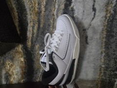Jordan Air Jordan 3 Retro (GS) White Leather Mid Top US 5.5 New w/ Box