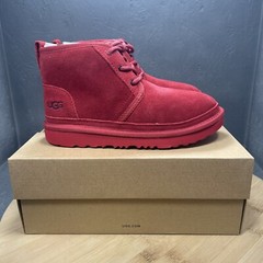 UGG Neumel II Boot Suede Upper 1017320K Chestnut Kids Size 3 Small Glue On Seam