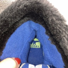 Sorel Commander Kids Toddler Size 6 Boys/ Girls Snow Boots Waterproof Navy/Green