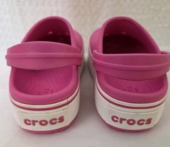 Crocs Pink Crocband Platform Clog Size Children’s C13
