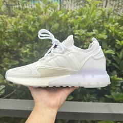 Adidas ZX 2K Boost J Cloud White Big Kid’s Athletic Shoes FW1910