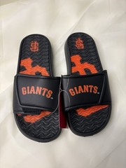San Francisco Giants Sandals Adjustable Strap Black Foco Size Youth Medium
