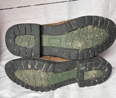 Itasca Leather Brown/ buckaroo camo Boots Unisex Kids (size 4)