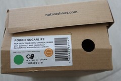 Native Kid’s Sz C9 Palm Green/Pickle Green Robbie Sugarlite Slip-On Shoes $65