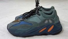 Adidas Yeezy Boost 700 Wave Runner 4.5Y Teal/Blue/Orange Athletic Sneaker FS