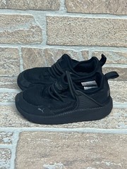 Puma Pacer Next Cage Black Slip On Sneaker Shoes Black Toddler Size 7C 366425-01