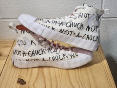Converse UNT1TL3D Hi Not a Chuck Mens Size 7 White Athletic Shoes Sneakers