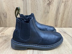 Dr Martens Junior 2976 J Softy T Leather Chelsea Leather Boots Kids Junior Sz 3