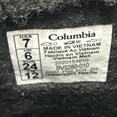 Columbia Bugaboot Celsius Toddler Boots Size 7 Waterproof Winter Black