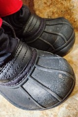 Sorel | Snow Commander Kids Snow Boots Red & Black Size 8 | CUTE! 💫💖