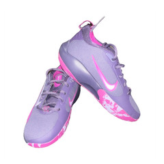 1N19/ Nike Fly.By Mid 3 FN4384-500 Mid Top Basketball Sneaker Purple Pink US 4Y