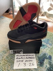 DS 2025 Nike Air Jordan Flight Court Black & Gum GS Sz 6.5Y/Women’s Sz 8