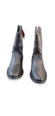 Deer Stags Ranch Kids‘ Cowboy Boots in Black Size 6M – New!