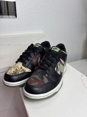 Nike Dunk Low SE Multi Camo Black Olive DB1909-001 GS Size 7Y W/ Box