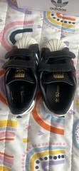 adidas Superstar CF I Hello Kitty Black White Red Kids Sneaker Hook & Loop 9.5K