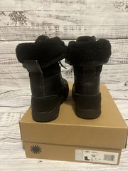 KID’S UGG BUTTE II BOOT BLACK BOOTS SIZE 12 #1098890K