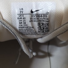 Nike P-6000 Silver Black Light Bone GS 7Y Womens 8.5 Running Shoes HV5064-006
