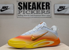 Nike A’One SE (GS) – A’ja Wilson – Size 6.5Y – IQ5820 100 – White / Yellow – NEW