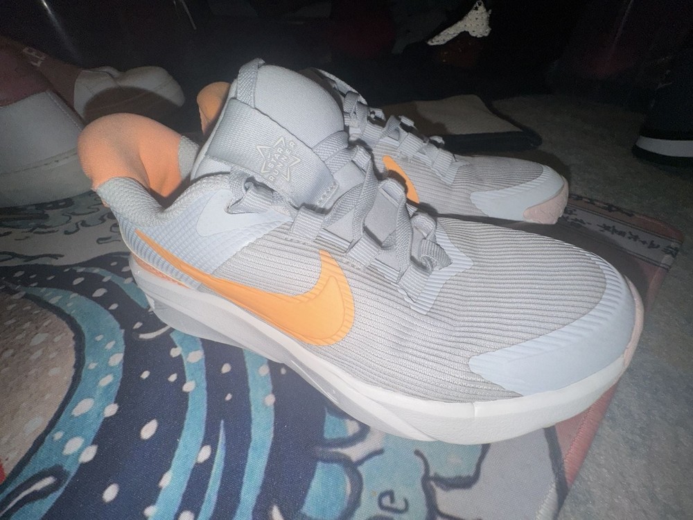 Nike Star Runner 4 NN ‚Pure Platinum/Peach Cream‘ Kids Preschool Running Shoes