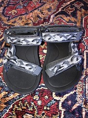 New TEVA HURRICANE XLT 2 Toddler Size 4 Black & Gray Water Sport Shoe Sandal