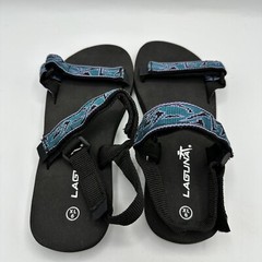 2 Pairs Laguna Outdoor Adjustable Sandals Nylon Straps Big Kids Size 6