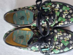 Vans x THE SIMPSONS VANS KIDS SHOES Authentic Glow In The Dark Bart Sz 3