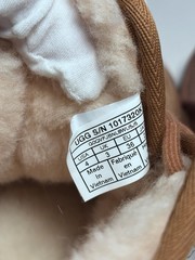 UGG Neumel II Chestnut Brown Suede Wool Lined Winter Chukka Boots Unisex Kid’s 4