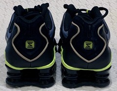 NIKE Shox TL Blue Black Volt Silver Run Walk Sneakers Shoes Mens Youth Kids Sz 4