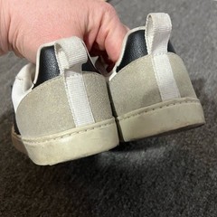 Veja Kids Sneakers Size 3 Hook & Loop White Black