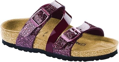 Birkenstock Children’s SALINA Sandal Leather Insole Natural Cork Footbed NIB
