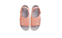 Kid’s Nike Sunray Adjust 5 V2 Crimson Bliss/Mtlc Platinum (DB9562 602)