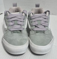 Vans Knu Skool Skate Olive/Lilac Sneakers Youth Size 3 Skateboarding 721356