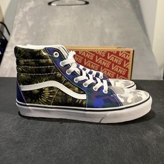 Vans Sk8-Hi Shoes Youth Size 7Y Multicolor Camo Tie-Dye High Top Skate Sneakers