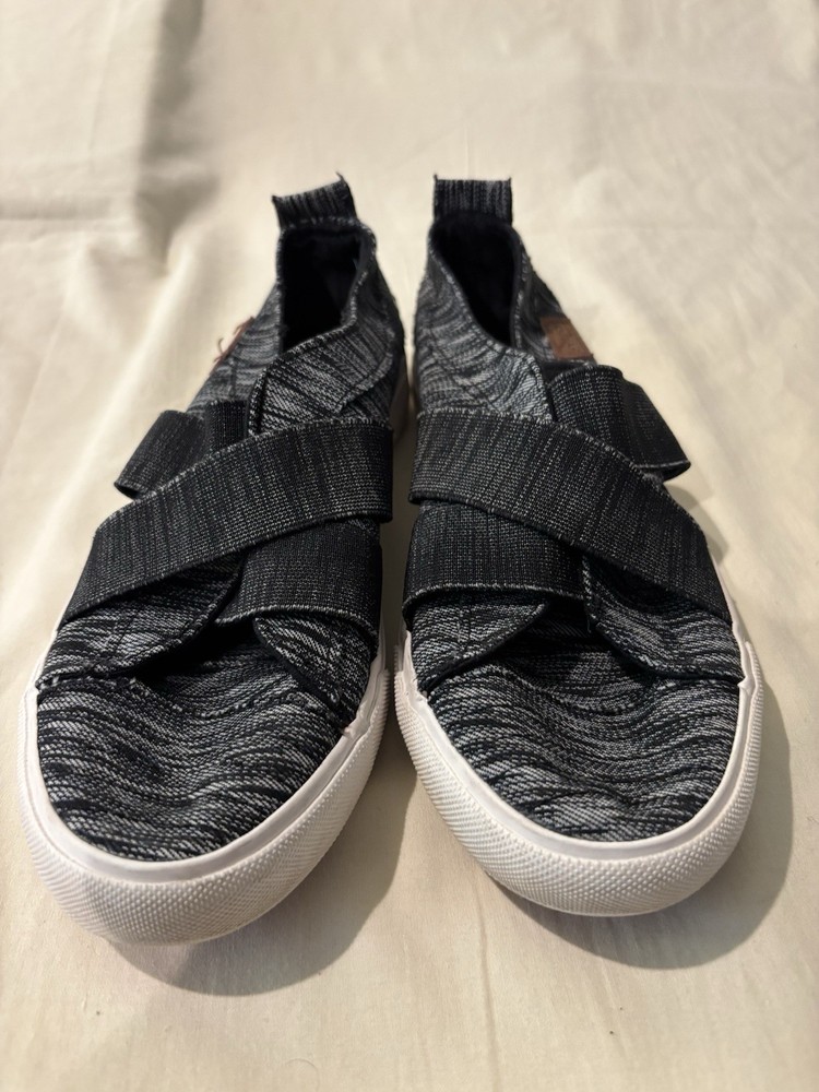 Blowfish Malibu Marley Canvas Sneaker Slate Grey Color Washed Canvas Kids
