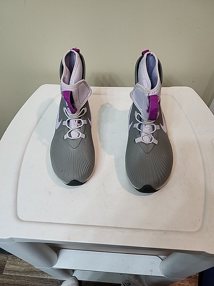 Size 3 (GS) – Nike Binzie High Smoke Grey Violet Frost