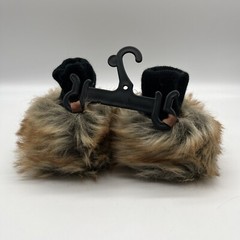 STAR WARS Chewbacca Chewie Wookie Fur Feet Slippers 🌺 Kid’s L 9-10 NEW w/TAGS