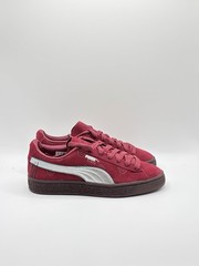 PUMA Suede 2 ONE PIECE Jr Unisex Kids Sneakers Red/Silver US 4 (39671601)