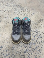 Nike Dunk High Wolf Grey Calypso Sneakers 2012 Kids Shoes 9C Toddler Rare Worn