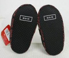 NEW Star Wars Darth Vader Kids Plush Indoor House Slippers Youth Sz Med 9-10 NWT