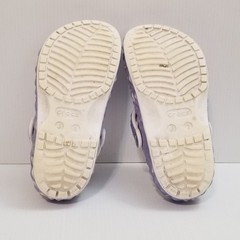 Crocs Classic Geometric Clog Lilac Comfortable Slip On Shoe 209693 Youth Size J1