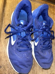 Nike Downshifter KidsRun Fast Just Do It Tennis Shoes Side 5 Wide