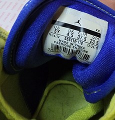 Nike Air Jordan Youth Mid GS „Easter“ Purple/White/Yellow Rare Size 5Y Sneakers