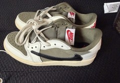 Jordan 1 Travis Scott Medium Olive