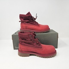 Youth Timberland Roll Top Boot ‚Red‘ Kids / TB0A16BV 626 / Size 2