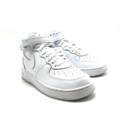 *NEW* Pre-School Kids Nike Air Force 1 Mid LE (PS) White (DH2934 111) 👍