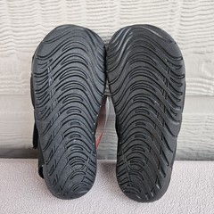 Nike Sunray Protect 2 (TD) Toddler Sandal SZ 10 Black White Water 943827-001