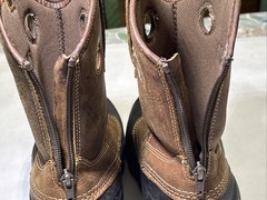 GEORGIA BOOT KID’S MUDDOG WATERPROOF WORK BOOTS Size 7M