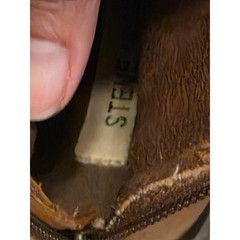 Steve Madden Distressed Finish Leather Riding Boot Unisex Style Size 6M