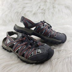 NORTHSIDE Gray Orange Sandals Youth Size US 2